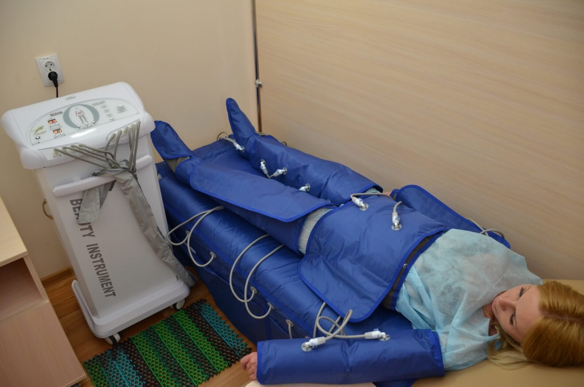 Лечебные процедуры в санатории «Сакрополь». Фото санатория