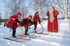 Марафон Санта-Клаусов — Рованиеми, Финляндия