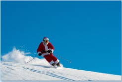 Лыжная гонка Санта-Клаусов в Сандей-Ривер — Ньюри, штат Мэн, США