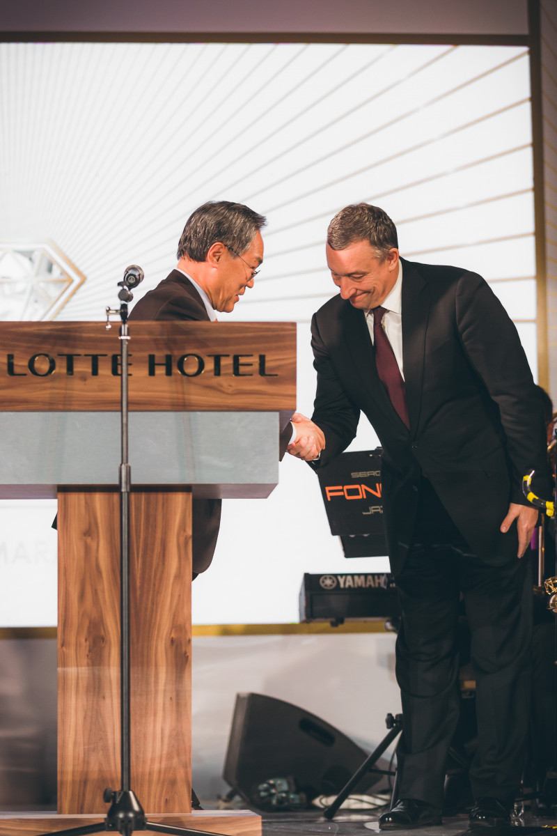 открытие Lotte Hotels & Resorts