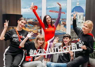 AZIMUT Отель Санкт-Петербург поддержал Полумарафон Северная столица