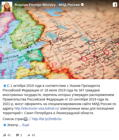 Опубликована инструкция по въезду в Петербург с электронной визой